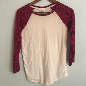 PINK long-sleeve tee shirt